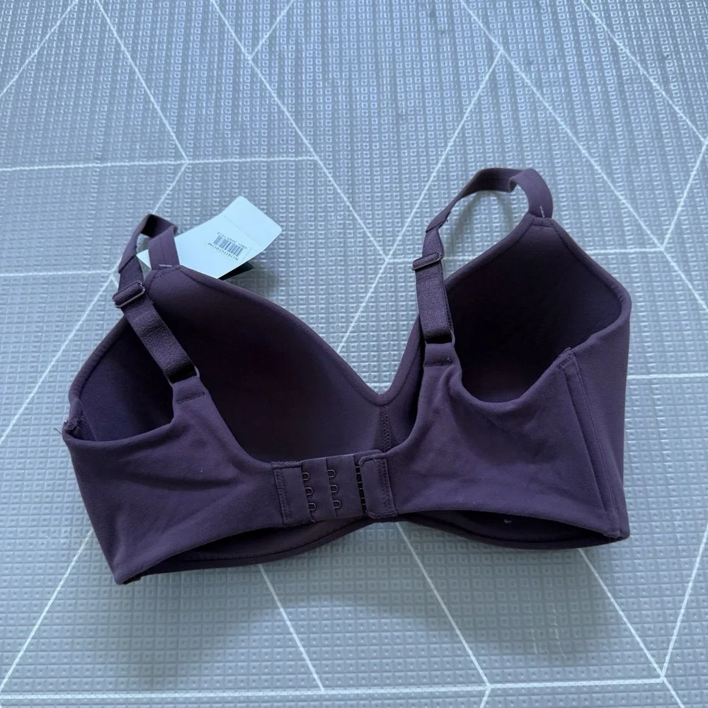 NEW Wacoal How Perfect Wire Free T-shirt Bra 32DDD‎ Purple